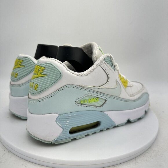 Nike Air Max 90 LTR White Youth Athletic Sneaker Shoes 833376-100 Size 7Y - Picture 3 of 13
